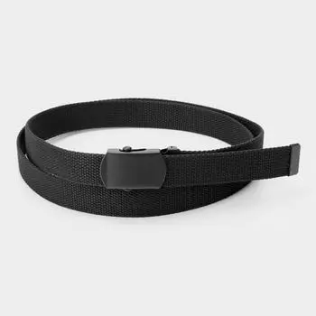 Длинный ремень GU by Uniqlo с цветной лентой 09 BLACK/ONE SIZE