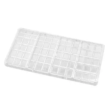 Длинный ряд шоколадный трафарет прямоугольная сетка DIY шоколадный шаблон для выпечки кухонные принадлежности