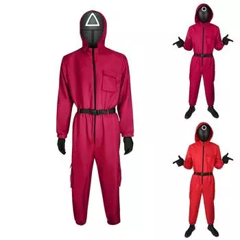 Длинный рукав цельный костюм для косплея для детей 135