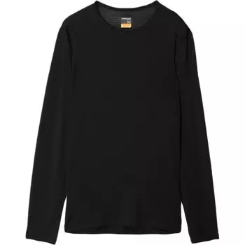 Длинный рукав, выкройка и пошив, длинный, M, мериносовая шерсть 200 Oasis LS Crewe, черный, L [Ice Breaker] T-Men s