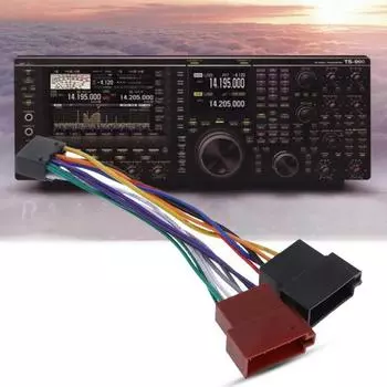 Длинный срок службы жгута проводов. Простая установка пластиковой автомобильной стереосистемы. чёрный