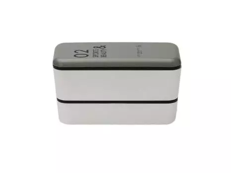 Длинный угловой обеденный стол Nest серый 755624 L/B