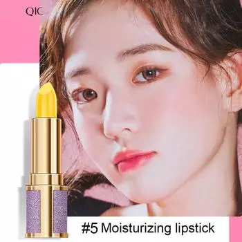 Длительный фруктовый вкус, меняющий цвет, увлажняющий бальзам для губ, помада