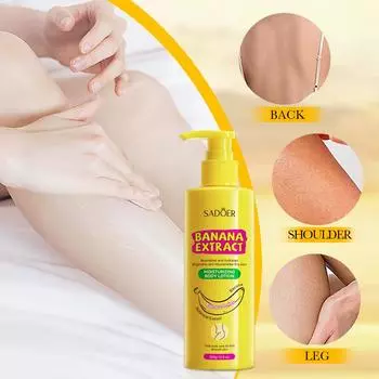 Длительный увлажняющий крем для тела с экстрактом банана для зимнего ухода за кожей 300g