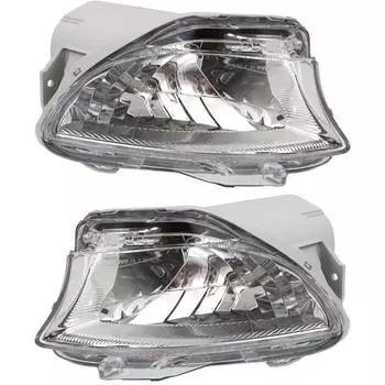 Для 07-09 Lexus LS460 LS600h L Прозрачные линзы Противотуманные фары без ламп Передние левая и правая