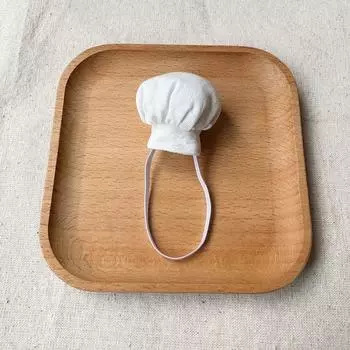 Для 10-сантиметровой плюшевой куклы, шапка шеф-повара, милые мини-шляпы для кукол, аксессуары для украшения кукол своими руками, украшение для кукольного домика, игрушки для ролевых игр