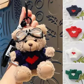 Для 14 см хлопковый комбинезон для кукол с мультяшным сердцем, сменный наряд для плюшевой куклы, аксессуары для игрового домика, мини-одежда 01