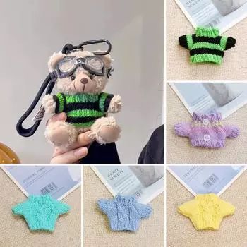 Для 14 см хлопковый комбинезон для кукол с изображением клубники, сменный наряд для плюшевой куклы, аксессуары для игрового домика, мини-одежда 03