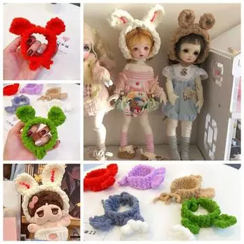 для 17 см куклы повязка на голову куклы ручная кукольная петля для волос для девочки серый