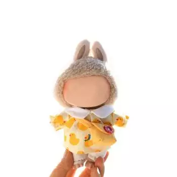 Для 17 см кукол Labubu Idol, симпатичных мини-макарон, эмалированных кулонов, кукольной одежды, аксессуаров, одежды, украшений для кукол, подарка для девочки