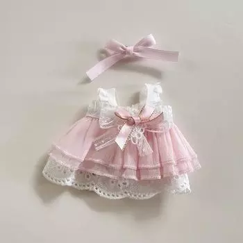 Для 17 см Кукольная одежда Лабубу Модная одежда Толстовки Кукольная одежда Цветовые толстовки Кукольные аксессуары Милые украшения Маленькая одежда