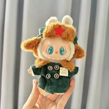 Для 17 см Кукольная одежда Лабубу Модная одежда Толстовки Кукольная одежда Цветовые толстовки Кукольные аксессуары Милые украшения Маленькая одежда 01