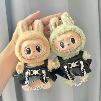 Для 17 см Кукольная одежда Лабубу Модная одежда Толстовки Кукольная одежда Цветовые толстовки Кукольные аксессуары Милые украшения Маленькая одежда 01