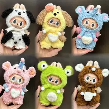 Для 17 см Кукольная одежда Лабубу Модная одежда Толстовки Кукольная одежда Цветовые толстовки Кукольные аксессуары Милые украшения Маленькая одежда 01