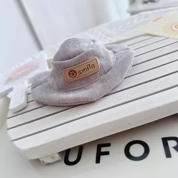 Для 17см куклы Лабубу Шапка Сидеть Вечеринка Наряд Макарон Кукла Шляпа-ведро Панама Милые аксессуары для куклы Повязка на голову Тайяки Детские игрушки для девочек fit 17cm Labubu Doll