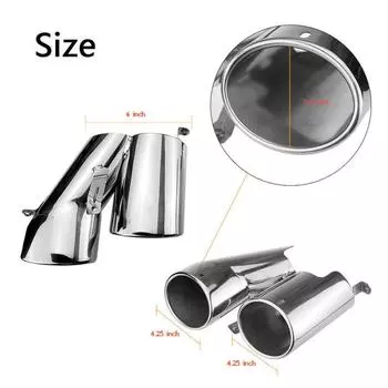 Для 18-2020 Honda Accord Sport Touring Насадка глушителя Akasaka с четырьмя наконечниками