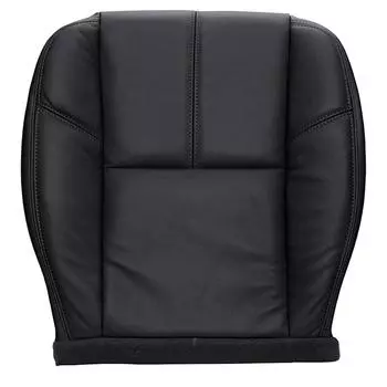 Для 2007-14 Chevy Silverado 1500 2500 HD Чехол на нижнее сиденье водителя из ПУ кожи черный