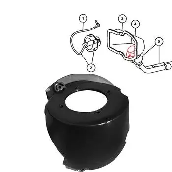 Для 2010-2022 Ram 1500 2500 5.7L 6.4L 68421572AA, 68194320AB Корпус топливного бака