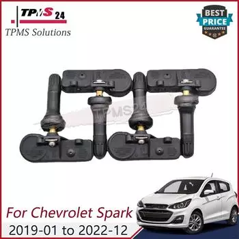 Для 2019-2025 Chevrolet Spark 13586335 315 МГц 4 шт. ДАТЧИК ДАВЛЕНИЯ ВОЗДУХА В ШИНАХ 25920615 22853741 For Chevrolet&Spark(2019-2022)