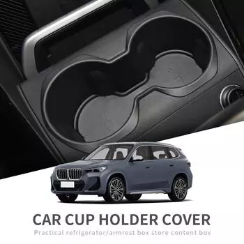 для 2025 2025 BMW X1 IX1 Подстаканник Ящик для хранения для BMW X2 IX2 Ударопоглощающий центральный подлокотник Подставка для стаканов TPE Tidying