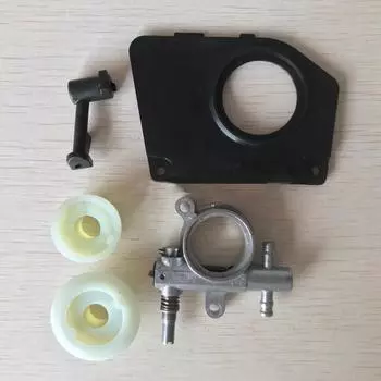 Для 25CC 2500 крышка масляного насоса бензопилы червяк и аксессуар для форсунки