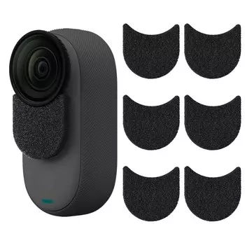 Для 360 GO 3S ветрозащитный чехол для микрофона, ветрозащитная муфта для экшн-камеры, шумоподавление, губка, ветрозащитный чехол, аксессуары для активного отдыха