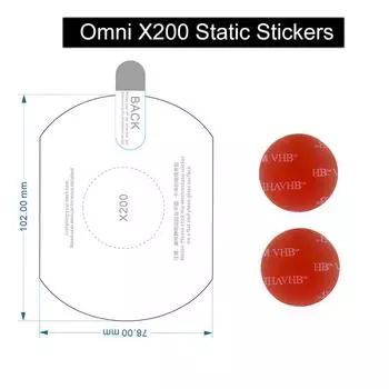 для 70mai X200 Электростатическая наклейка для 70mai X200 Крепление Omni для 70mai Omni X200 Фильтр CPL для 70mai Набор инструментов