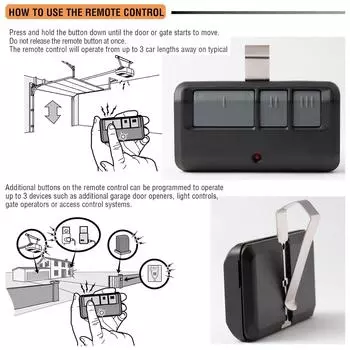 Для 893MAX 893LM G953EV-P2 устройство открывания гаражных ворот дистанционное управление для Liftmaster/Chamberlain устройства открывания гаражных ворот аксессуары