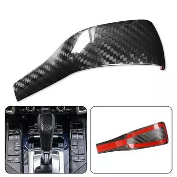 Для 958 карбоновый чехол для ручки переключения передач отделка салона запасные части чехол для ручки переключения передач CHINA