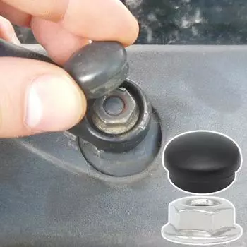 Для A4 B5 B6 B7 B8 B9 1995-2019 A8 D3 Q7 4L A6 C4 C5 C6 C7 автомобильный передний рычаг стеклоочистителя, гайка, винт, крышка, болт, коромысло, аксессуары 2Pcs Cap