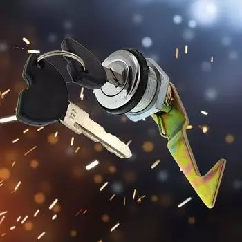 для A8 Queen для Turtle Electric Moto Мотоцикл Задний багажник Замок с 2 ключами CNC Скутер Мотокросс Задний багажник Замок