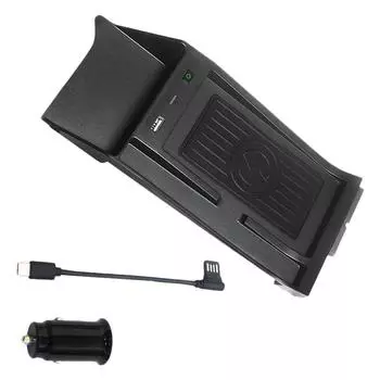 Для Acura RDX 2019-2024 внутренняя беспроводная автомобильная средняя консольная зарядная подставка для телефона 15 Вт CHINA