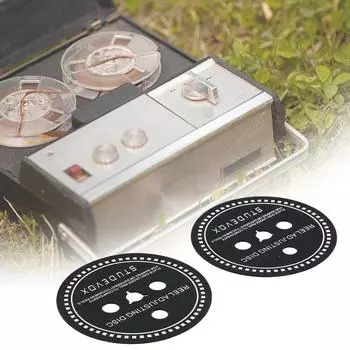 Для адаптера Trident/NAB проставки силиконовые проставки регулировочный диск черный для катушечных магнитофонов для Revox Studer Revox/Teac