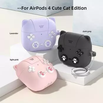 Для AirPods4 чехол для Apple Airpods милый чехол новый Airpods4 Bluetooth Ear Case Airpods защитный чехол для наушников P For Airpods4