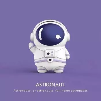 Для Airpods Pro 2 Чехол, 3D Astronaut Space Man Защитный силиконовый чехол для наушников для Airpods 3 Чехол для мужчин/мальчиков for airpods 1 2