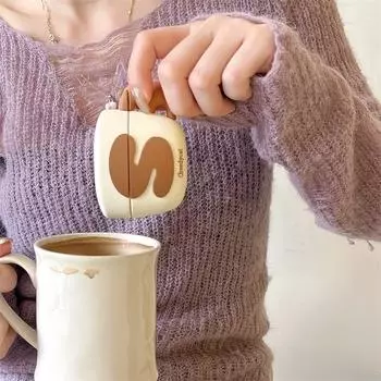 Для Airpods Pro 2 чехол, милый 3D кофейная чашка силиконовый противоударный защитный чехол для наушников для Airpods 4 чехол 2024 мужчины женщины For Airpods 1 2