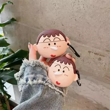 Для Airpods Pro 2 чехол, милый 3D забавный мальчик защитный силиконовый чехол для наушников аниме для Airpods Pro чехол для мальчиков/детей for airpods 1 2