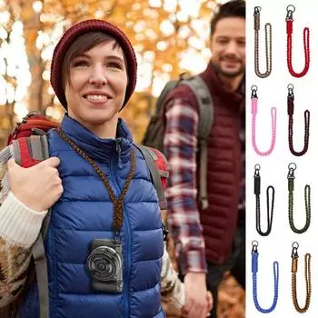 для активного отдыха, сверхмощный, с пряжкой для ремешка из паракорда, прочный подвес