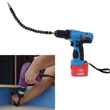 Для электронного вала сверлаСоединительная ссылка Соединительная ссылка Удлинитель сверл для гаджета Соединитель чёрный