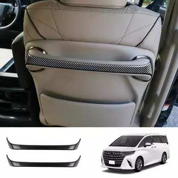 Для Alphard Vellfire 40 Series 2024 2024 Abs Sequins Styling Trim Car Interior Rear Rear Handle Accessories Silver Cover D7z6