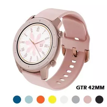 Для Amazfit GTR 42 мм спортивный силиконовый ремешок для часов, браслет, ремешок для часов Huami Amazfit GTR 47 мм/GTS 2 Correa