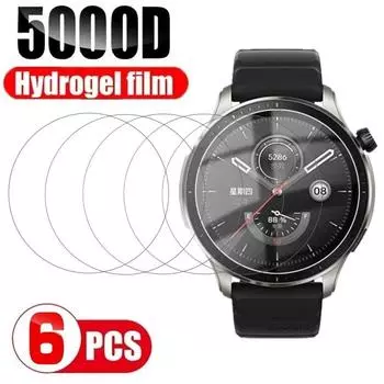 Для Amazfit GTR 4 Mini 3 Pro 2 2e защитная пленка для экрана для Amazfit GTR 4 Mini 3 Pro 2 2e гидрогелевая пленка, фольга Gtr2-TPU-1PCS чистый