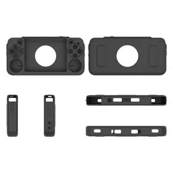 Для ANBERNIC RG35XX H силиконовый защитный чехол ударопрочный водонепроницаемый потостойкий портативный органайзер сумка чехол для игровой консоли