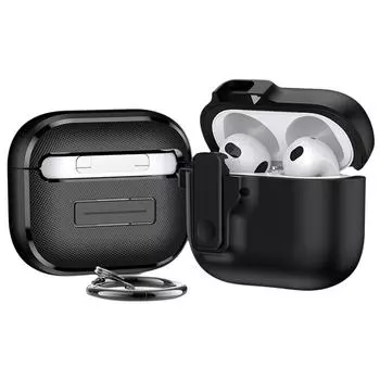 Для Apple Airpods 4 защитный чехол TPU чехол для наушников защитный 4 брелок с чехлом Pods чехол B7J2 grey-For AirPods 4