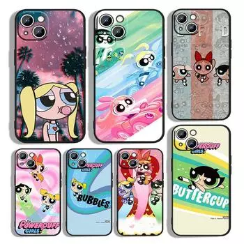Для Apple iPhone 13 12 mini 11 XS Pro Max XR 8 7 6S 6 5S 5 Plus чехол «Крутые девчонки» Мягкий силиконовый чехол для телефона в стиле аниме iPhone 5 5S