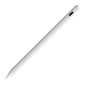 Для Apple Pencil Stylus Pen для iPad 2018-2024 гг. Touch Pen с защитой от прикосновений ладони(белый)