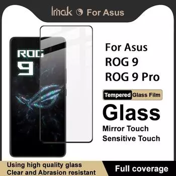 Для Asus ROG 9 Pro Glass IMAK Full Coverage Tempered Glass Film Pro+ Series Asus ROG 9