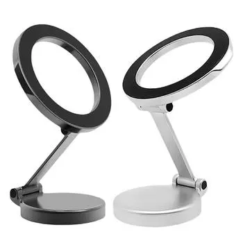 Для автомобильного крепления MagSafe Car Phone Bracket с вращением на 360 градусов Car Accessories DE серебряный