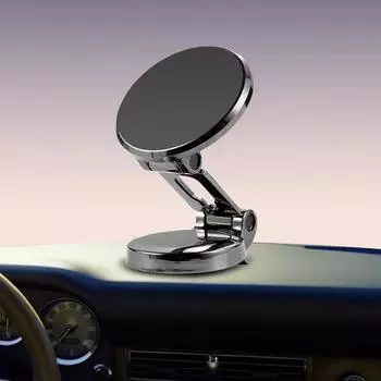 для автомобильного крепления MagSafe, магнитный держатель для телефона в автомобиле, автомобильный держатель Hands Free для iPhone, крепление для телефона на приборной панели автомобиля чёрный