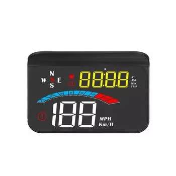 для автомобиля Gauge для Head Up Display + Beidou -mode HUD Intelligent LCD Auto-Light Acceleration rm